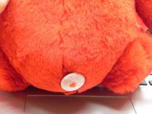 peluche pelliccia vera orsacchiotto di pelliccia