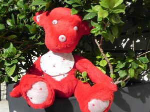 peluche pelliccia vera orsacchiotto di pelliccia