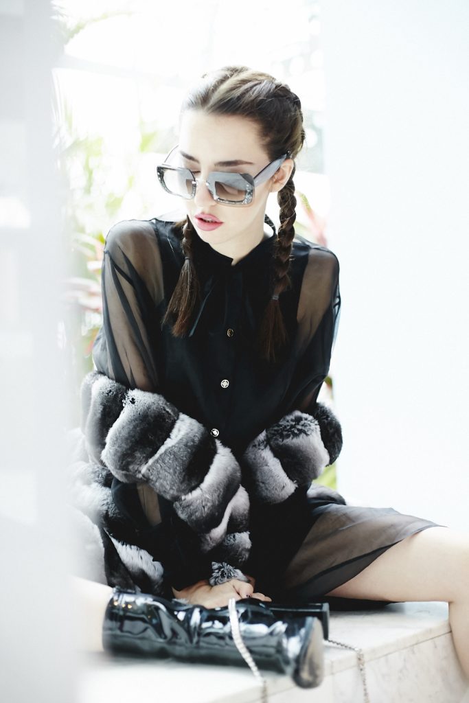 Gilet di cincillà lady fur gilet di cincillà